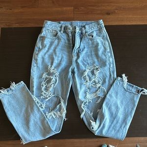 American Eagle mom jeans